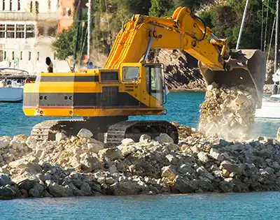 excavation in marine environment